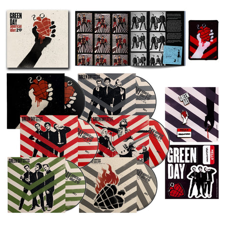 Green Day American Idiot: 20th Anniversary Deluxe Edition (4 Cd + 2 Blu-ray) [Music CDs]