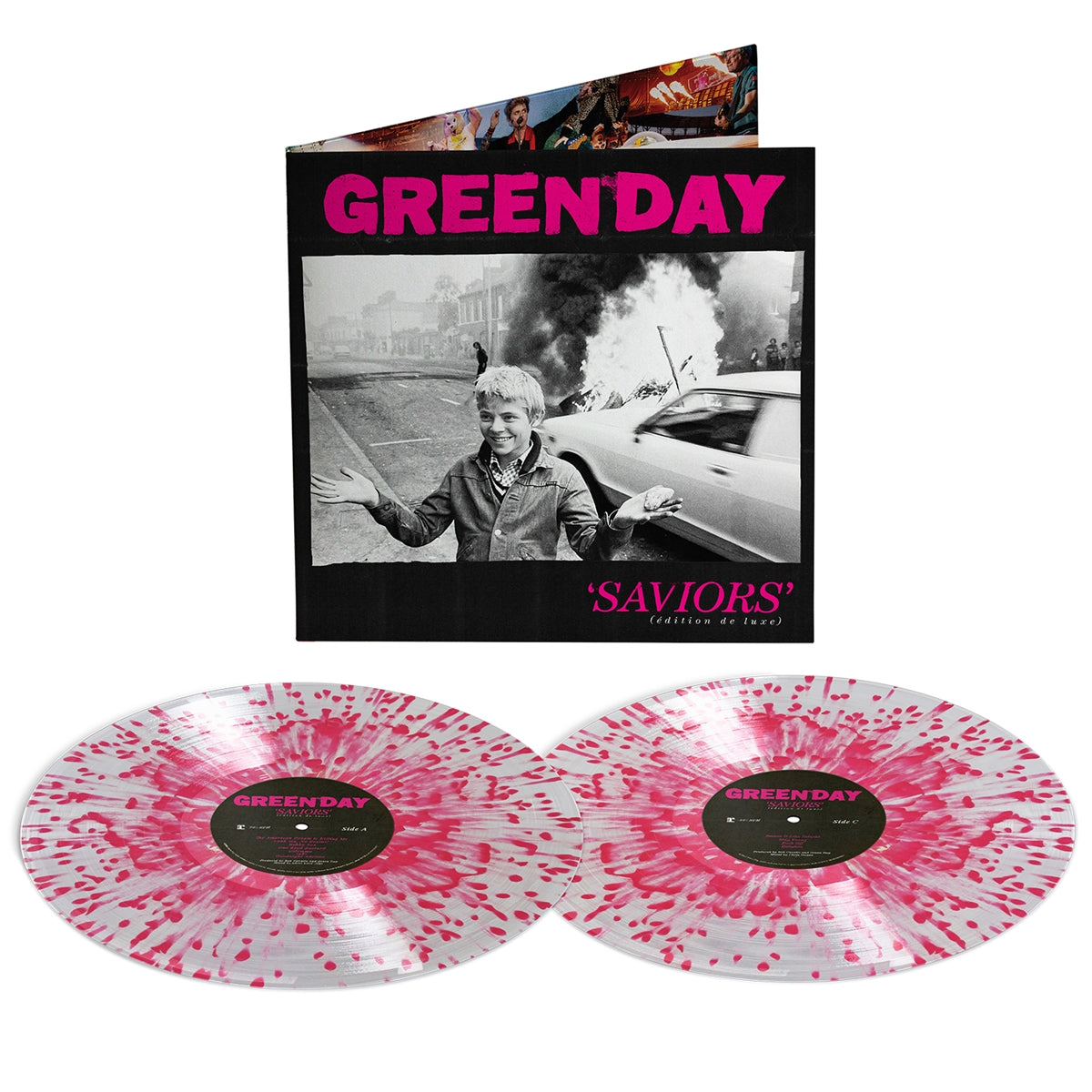 Saviors [Explicit Content] (Indie Exclusive, Deluxe Edition, Clear W/ Hot Pink Splatter Colored Vinyl) (2Lp) (Vinyl)