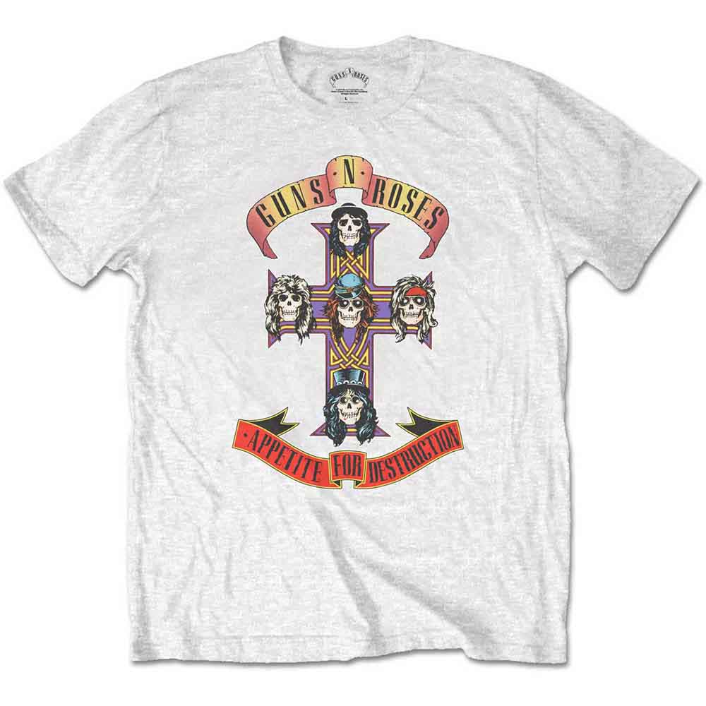 Camiseta de Guns N' Roses Appetite for Destruction