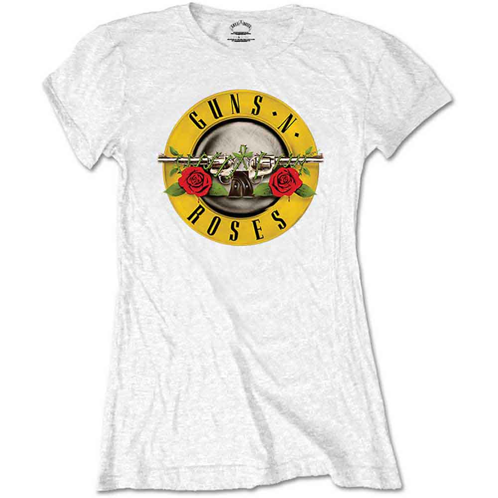 Camiseta de manga corta con el logotipo clásico de Guns N' Roses