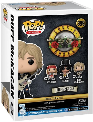 Guns N' Roses FUNKO POP! Rocks: Guns N' Roses S2 - Duff McKagan (1980's) (Vinyl Figure) [Music]