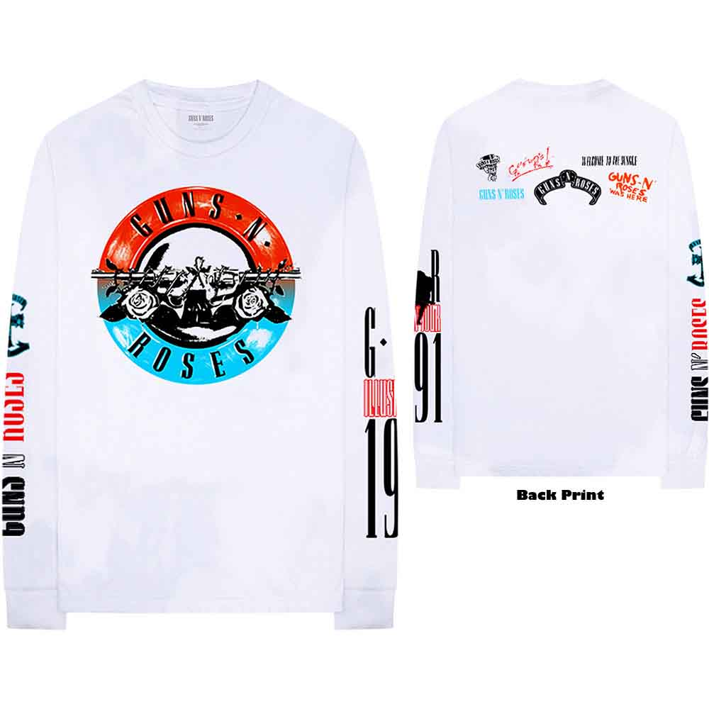 Guns N' Roses Motorcross Logo [L/S Shirt]