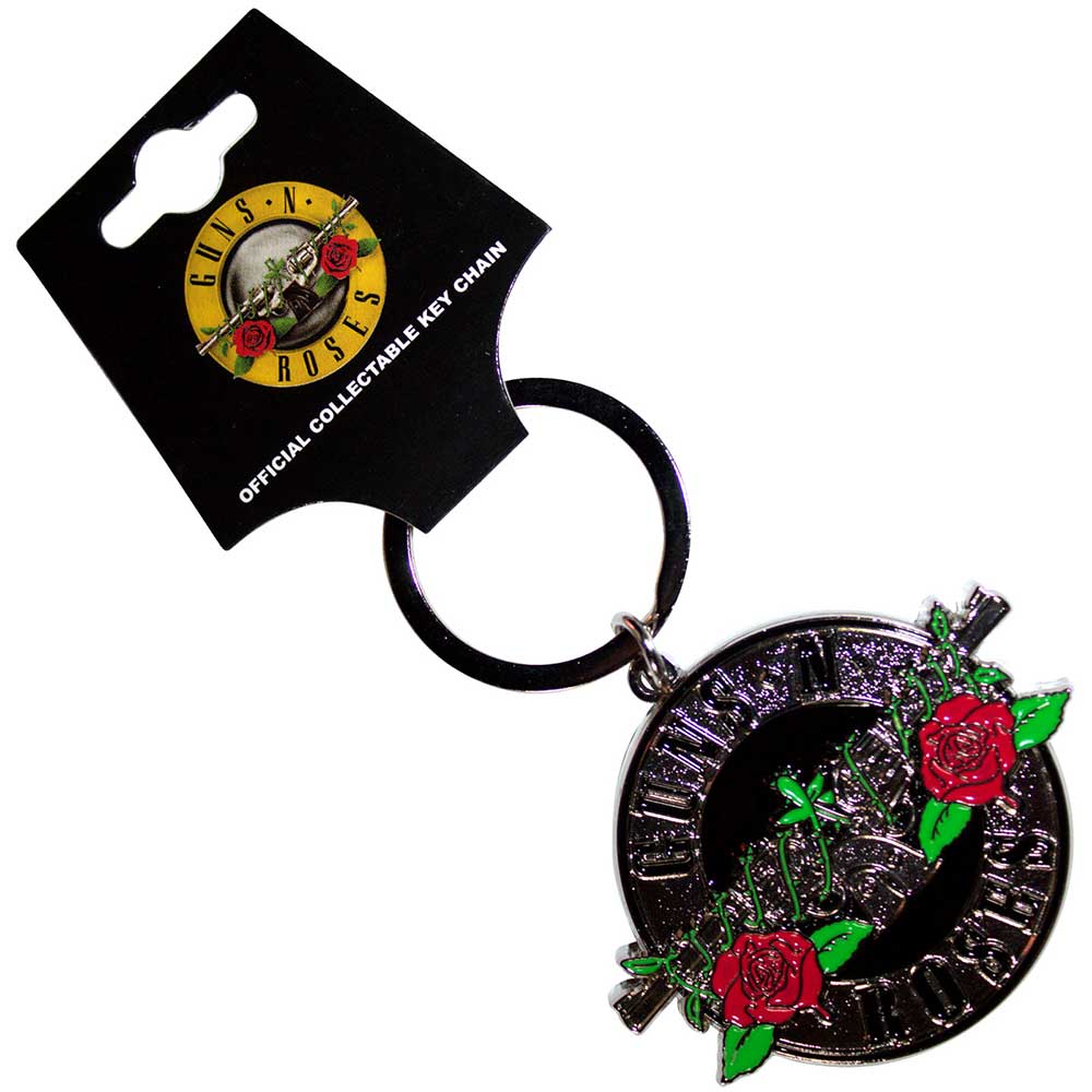 Guns N' Roses Silver Circle Logo [Keychain]