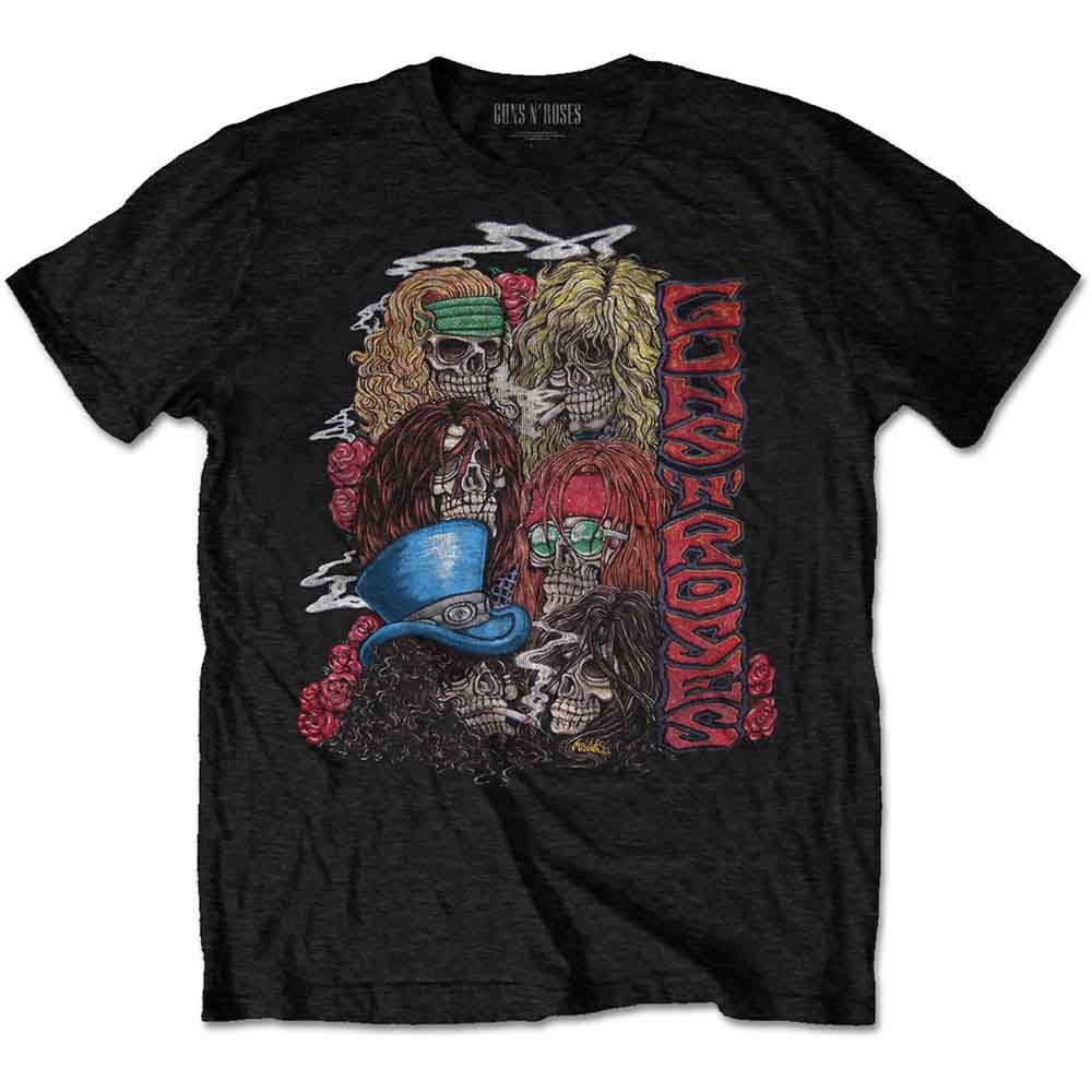 Guns N' Roses Stacked Skulls [T-Shirt]