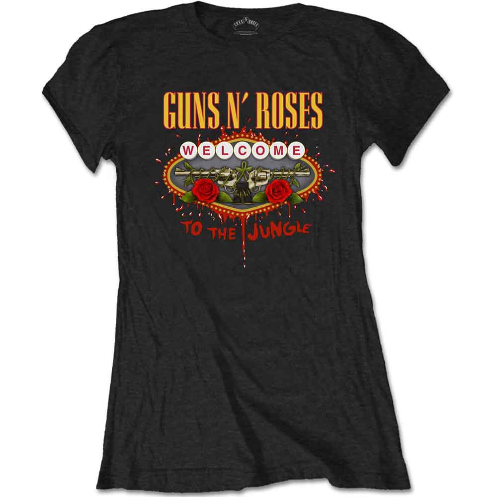 Guns N' Roses Welcome to the Jungle [Camiseta de manga corta]