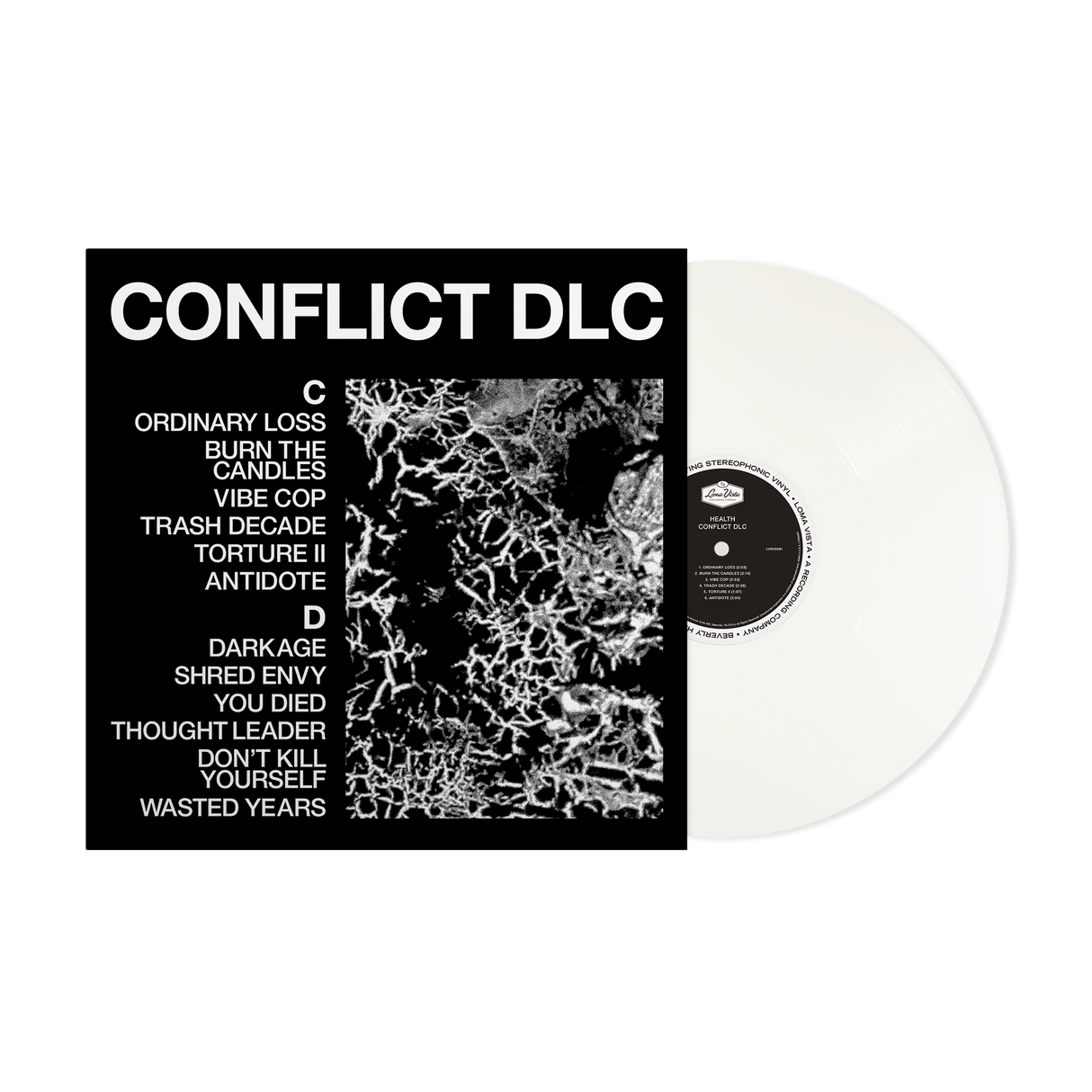 Health - Conflict Dlc (Indie Exclusive) [White] [Signed Insert] [Vinyl]
