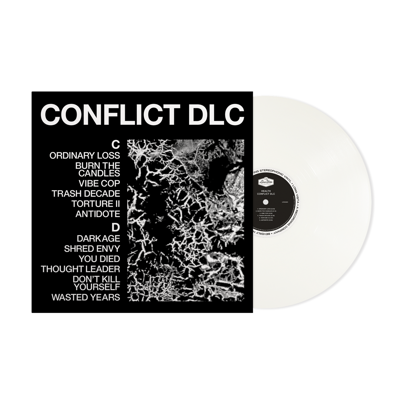 Health - Conflict Dlc (Indie Exclusive) [White] [Signed Insert] [Vinyl]