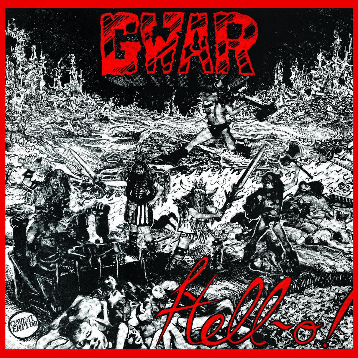 GWAR Hell-O! (36th Red/Clear Splatter) [Discos y LP]