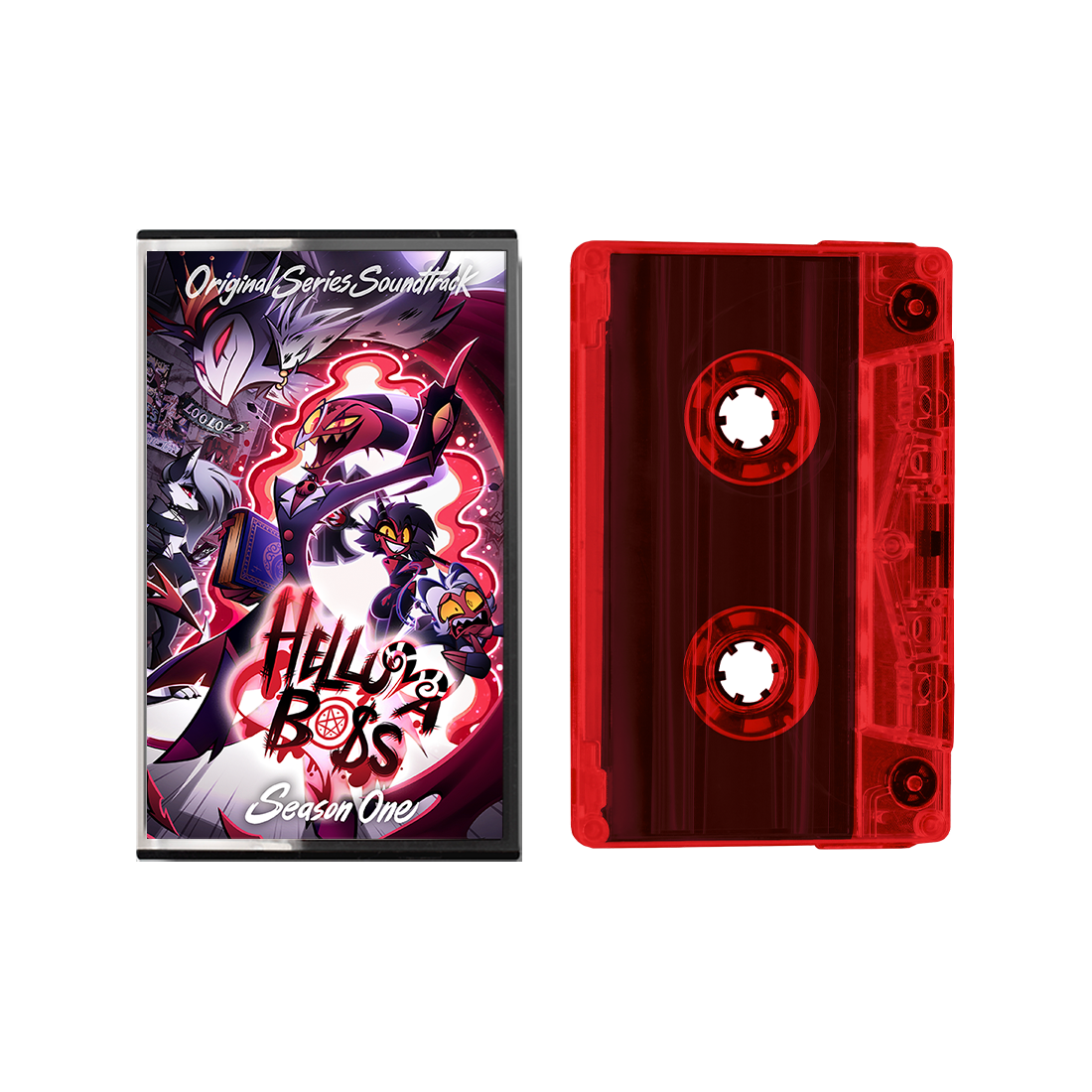 Helluva Boss: Season 1 (Original Soundtrack) [Blood Red Cassette] (Cassette)