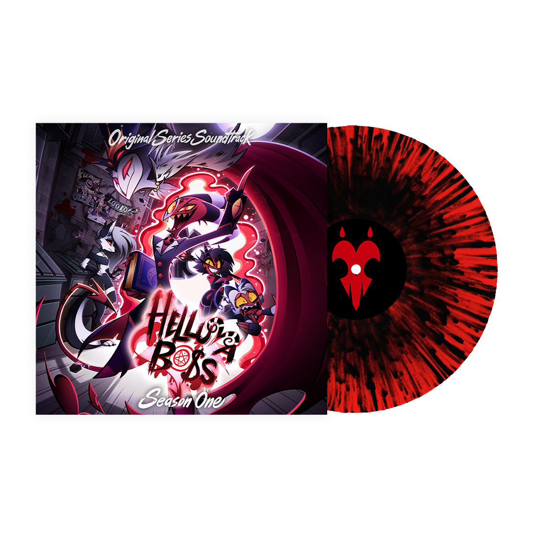 Helluva Boss: Season 1 (Original Soundtrack) [Indie Exclusive Demon Blood Vinyl] (Vinyl)