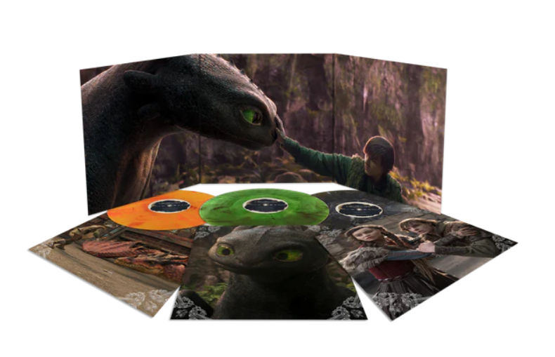 How To Train Your Dragon - Original Motion Picture Soundtrack (3XLP Night Fury) (Vinyl)