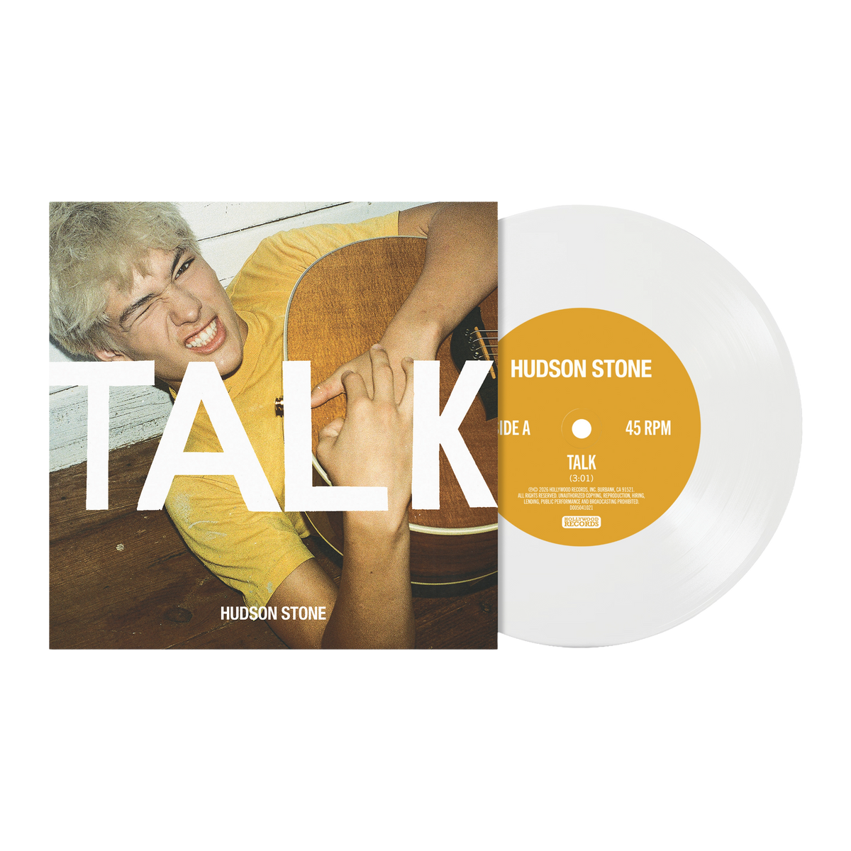 Talk / Overthinker [White 7" Single] [Vinyl]