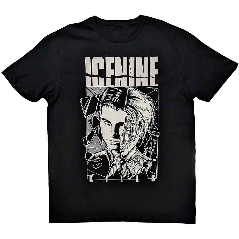 Rock Band Apparel - Ice Nine Kills Shower Scene Split Face [T-Shirt ...