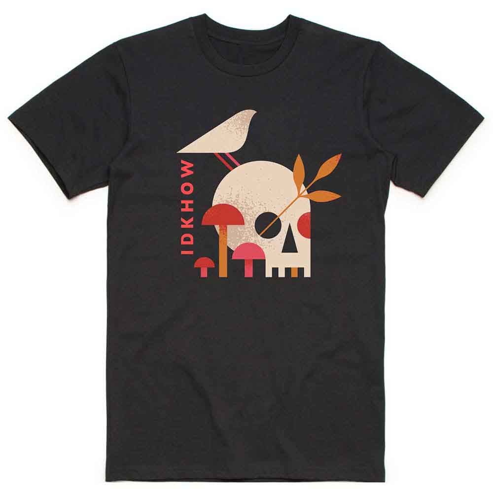 Camiseta con calavera de hongo de iDKHow