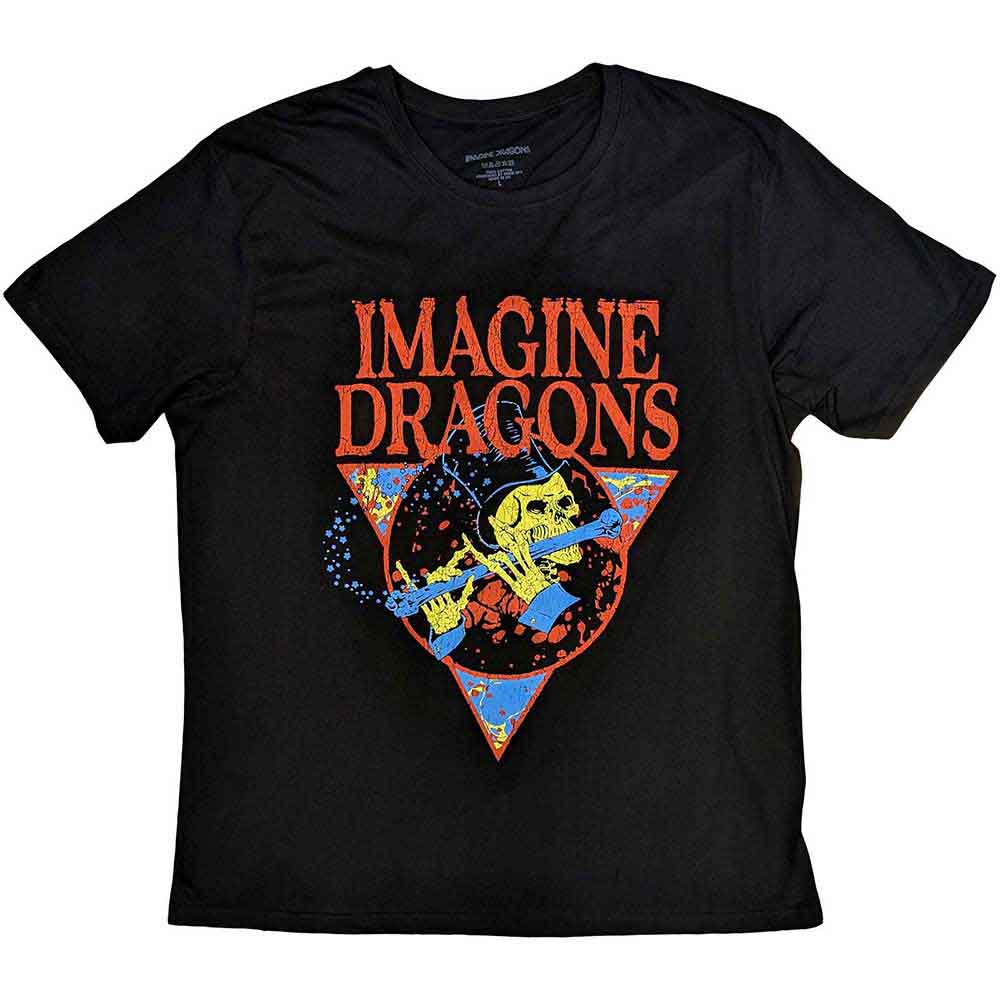 Imagine Dragons Skeleton Flute [T-Shirt]