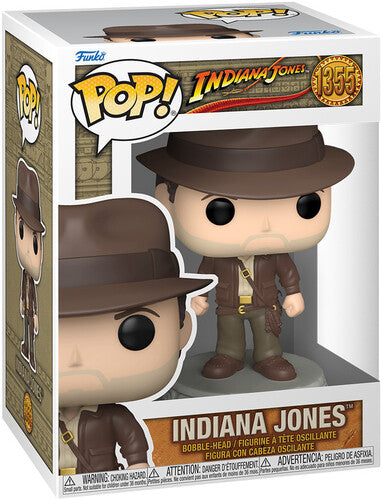 FUNKO POP! MOVIES: Raiders of the Lost Ark - Indiana J w/jacket (Vinyl Figure) (Action Figure)