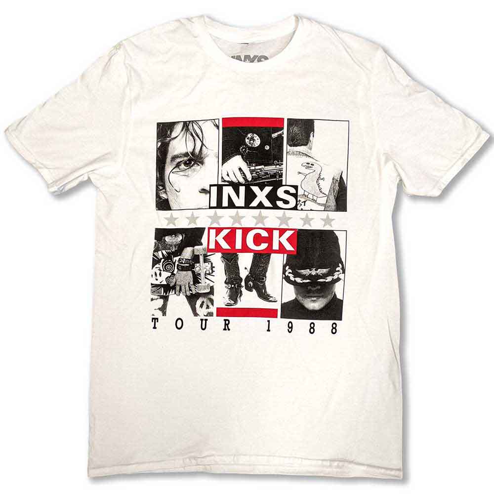 Camiseta de la gira INXS KICK