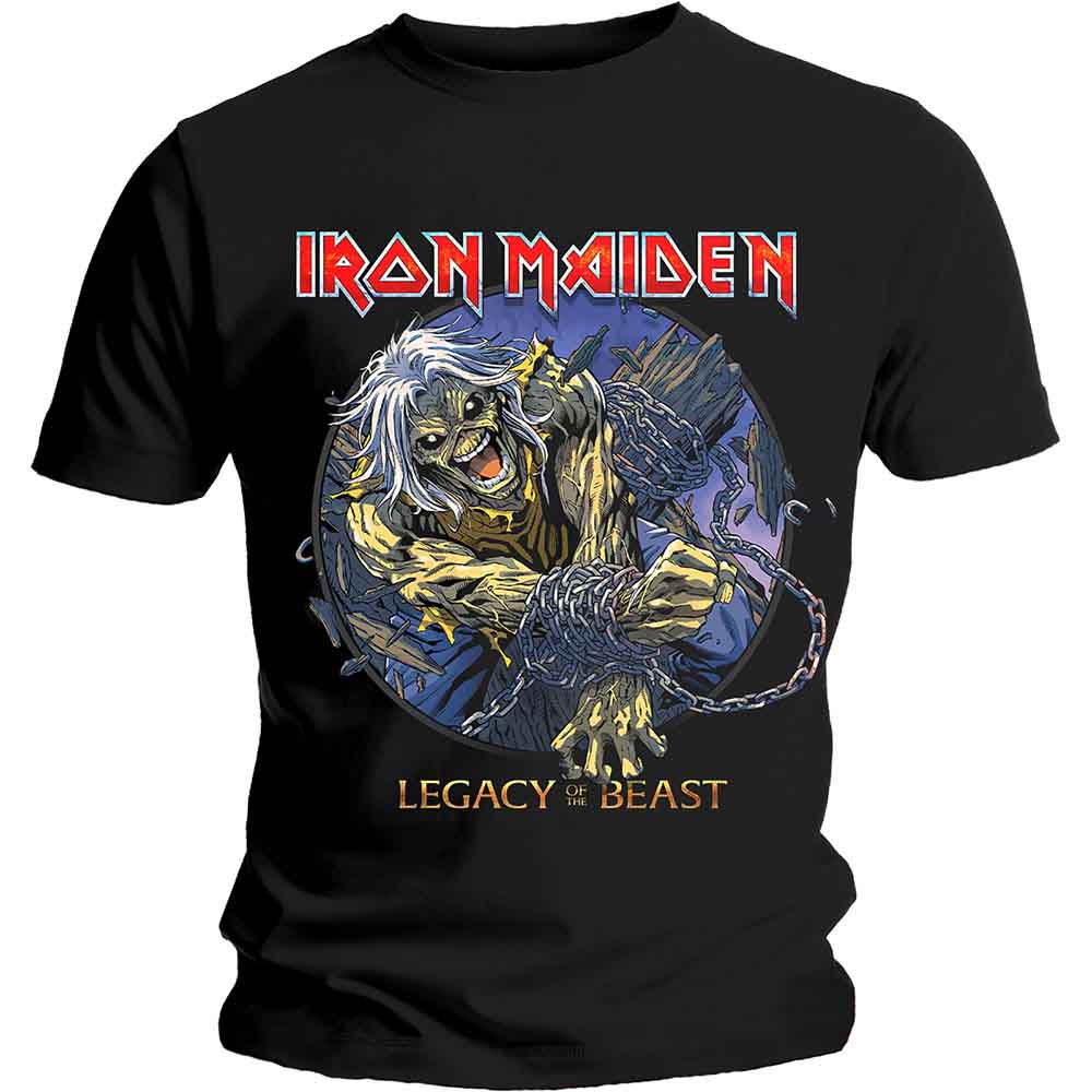 Iron Maiden Eddie Chained Legacy [T恤]