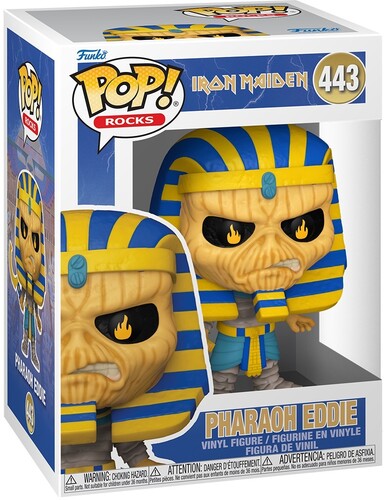 FUNKO POP! Rocks: Iron Maiden - Pharoah, Powerslave, 40th Anniversary (Vinyl Figure) (Action Figure)