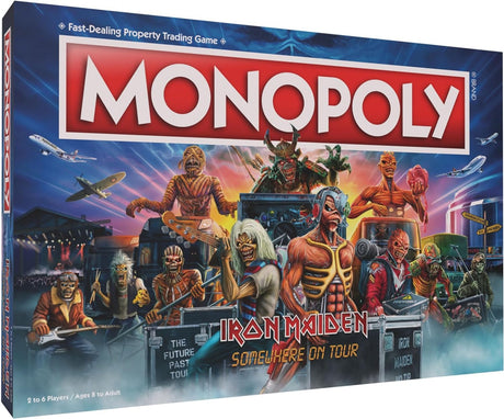 Iron Maiden Monopoly: Somewhere On Tour [Board Game]