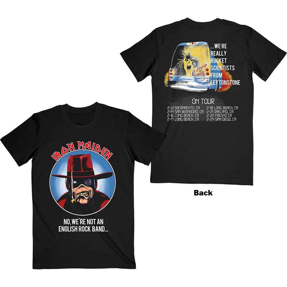 Iron Maiden no es una banda de rock inglesa [Camiseta]