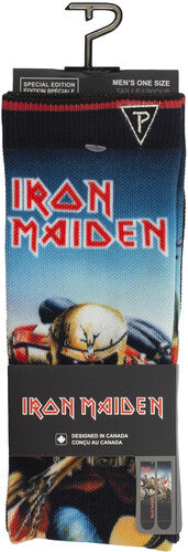 Iron Maiden - Perri's - Iron Maiden - The Trooper Dye Sublimation - Crew Socks [Socks]