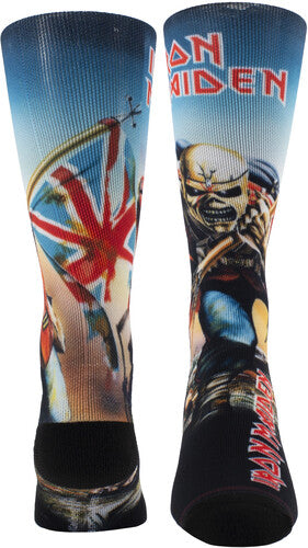 Iron Maiden - Perri's - Iron Maiden - The Trooper Dye Sublimation - Crew Socks [Socks]