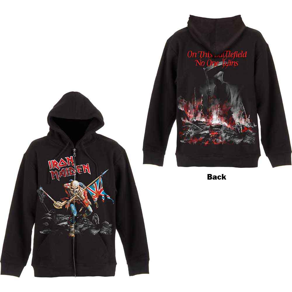 Sudadera con capucha de Iron Maiden Scuffed Trooper