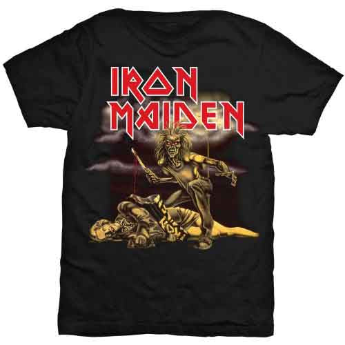 Camiseta de manga corta de Iron Maiden Slasher