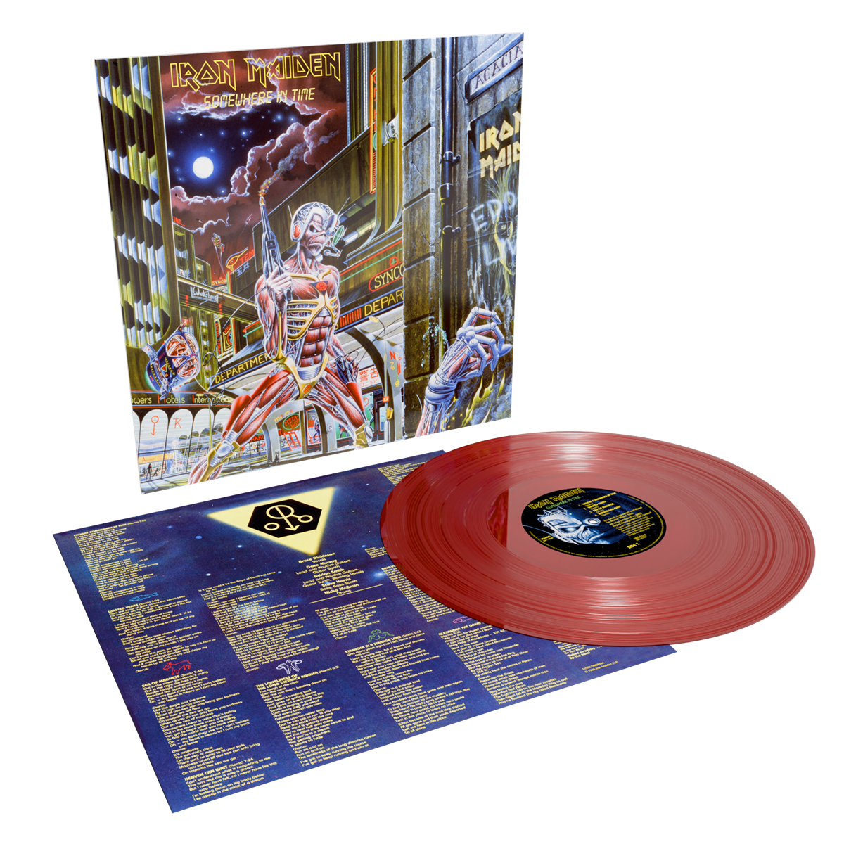 Iron Maiden - Somewhere in Time (40th Anniversary Edition) [Oxblood Red Colored Vinyl) [Vinyl]