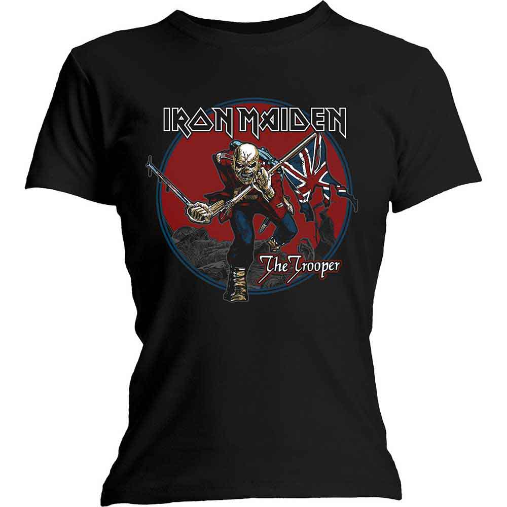 Iron Maiden Trooper Red Sky [Short Sleeve Tee]