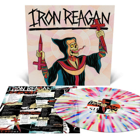 Iron Reagan - Crossover Ministry [Milky Clear With Rainbow Splatter] [Vinyl]