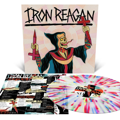 Iron Reagan - Crossover Ministry [Milky Clear With Rainbow Splatter] [Vinyl]