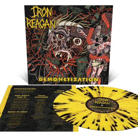 Iron Reagan - Demonetization (Indie Exclusive) [Canary Yellow With Splatter] [Vinyl]