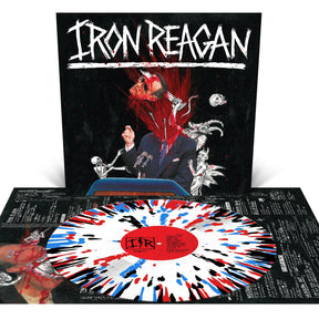 Iron Reagan - The Tyranny Of Will [White With Splatter] [Vinyl]