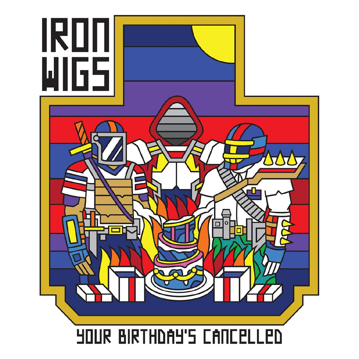 Iron Wigs Your Birthday's Cancelled ("GRIMACE & SUNSHINE" VINYL) [Records & LPs]