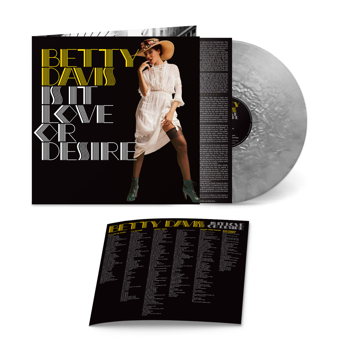 Betty Davis Is It Love or Desire (Ltd Silver) [Vinyl]