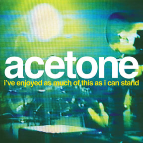 Acetone I've Enjoyed As Much Of This As I Can Stand - Live at the Knitting Factory, NYC: May 31, 1998 [Clear RSD 04/20/2024] [Vinyl] - Apocalypse Vinyl