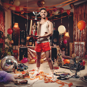 Jake Shears Last Man Dancing (Limited Edition Orange Marble Vinyl) [INDIE EX] [Vinyl] - Apocalypse Vinyl