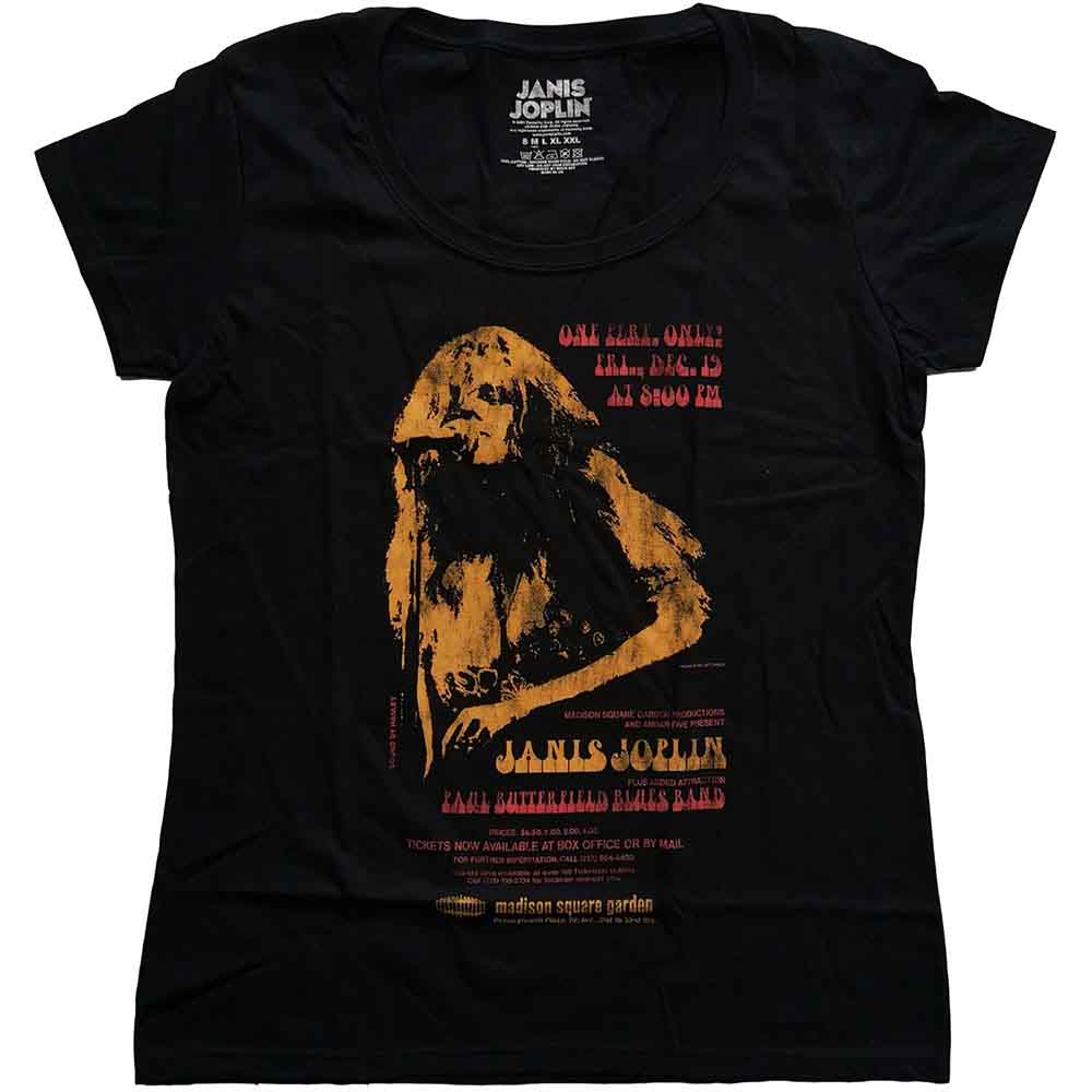 Janis Joplin Madison Square Garden [Short Sleeve Tee]