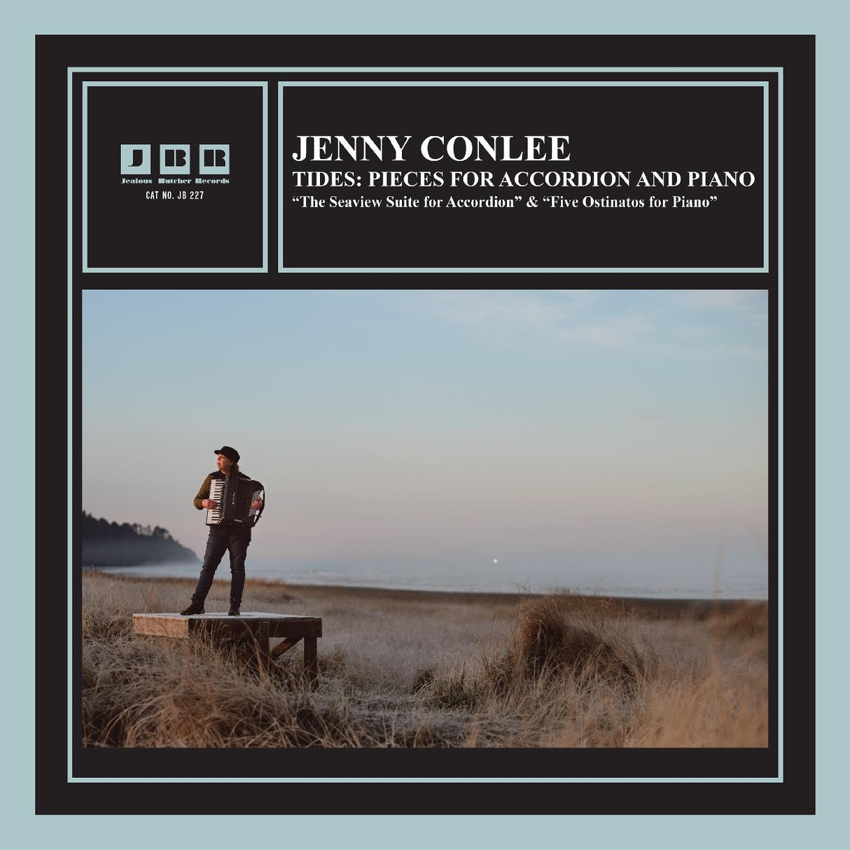 Jenny Conlee Tides: Piezas para acordeón y piano (SEA GLASS VINYL) [Discos y LP]