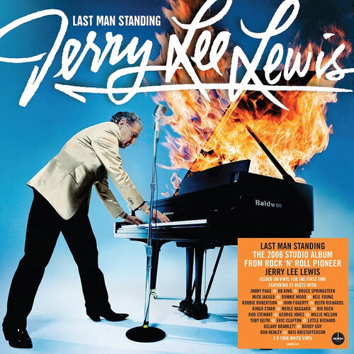 Jerry Lee Lewis Last Man Standing (180 Gram Vinyl, White) [Import] (2 Lp's) [Vinyl] - Apocalypse Vinyl