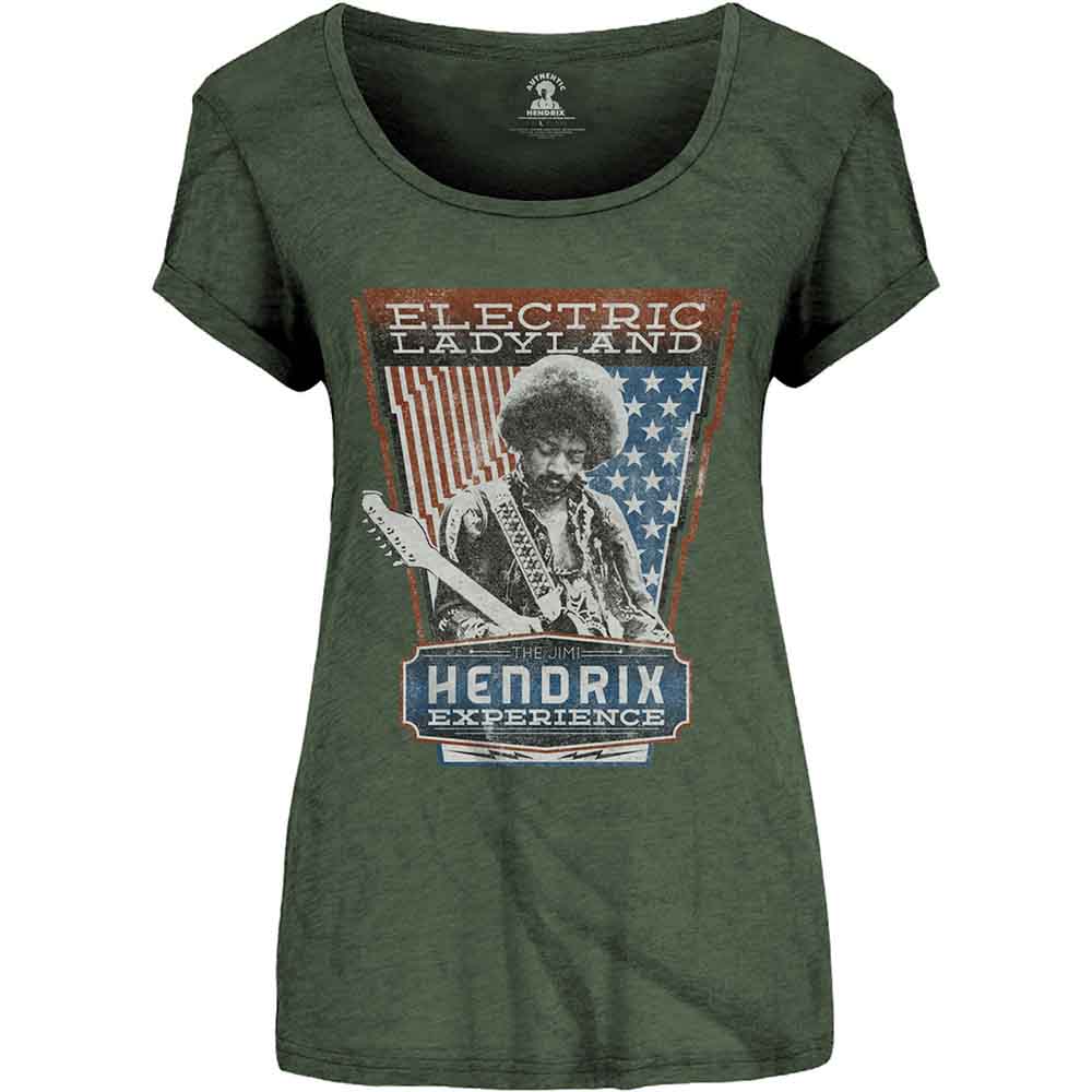 Camiseta de manga corta con la camiseta Electric Ladyland de Jimi Hendrix