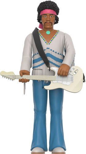 Jimi Hendrix Super7 - Jimi Hendrix - Reaction Figures - Jimi Hendrix (Festival) (Collectible, Action Figure, Figure) [Music]