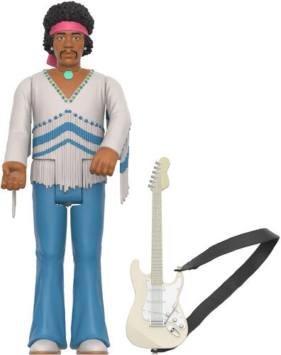 Jimi Hendrix Super7 - Jimi Hendrix - Reaction Figures - Jimi Hendrix (Festival) (Collectible, Action Figure, Figure) [Music]