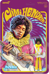 Super7 - Jimi Hendrix - ReAction Figures - Jimi Hendrix (Reverse Album Colors) (Collectible, Action Figure) (Action Figure)