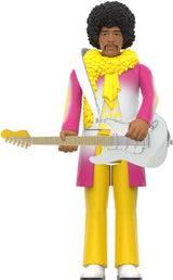 Super7 - Jimi Hendrix - ReAction Figures - Jimi Hendrix (Reverse Album Colors) (Collectible, Action Figure) (Action Figure)