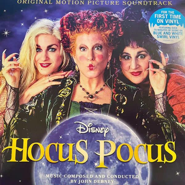 John Debney Hocus Pocus Soundtrack (Limited Edition, Blue & White Swirl Colored Vinyl) (2 Lp) [Vinyl] - Apocalypse Vinyl