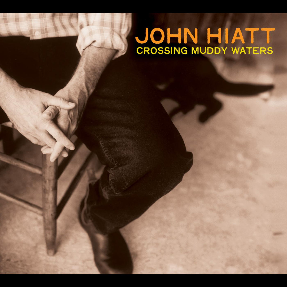 John Hiatt Crossing Muddy Waters (TRANSPARENT ORANGE VINYL) [Records & LPs]