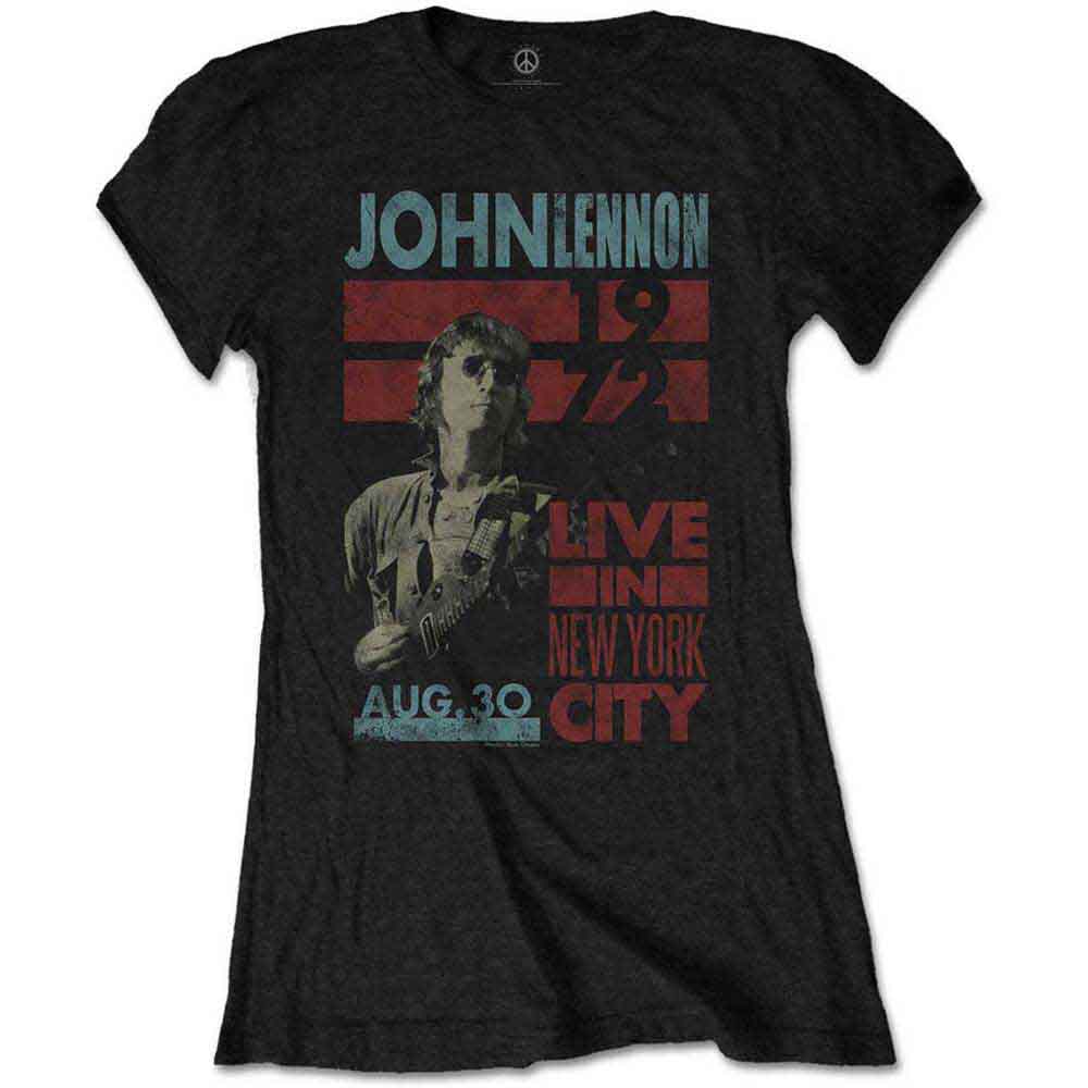 John Lennon en vivo en Nueva York [Camiseta de manga corta]